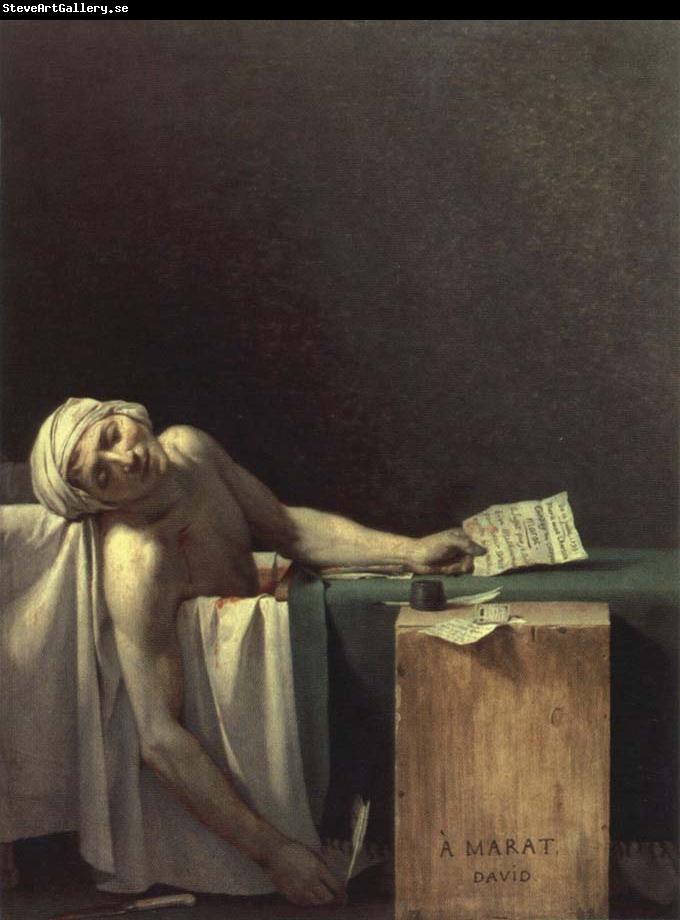 Jacques-Louis  David death of marat